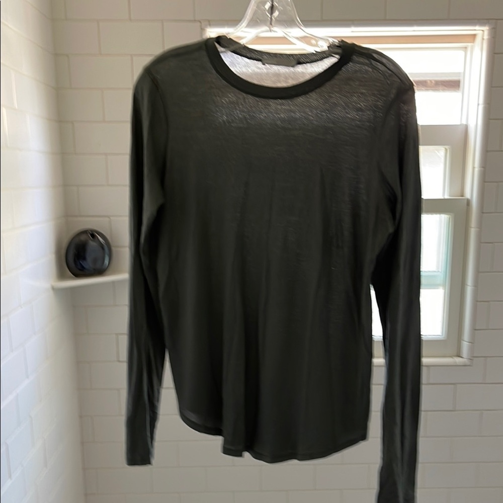 Men's Black Long Sleeve Shirt